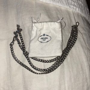 Prada - Long clip on Chain
